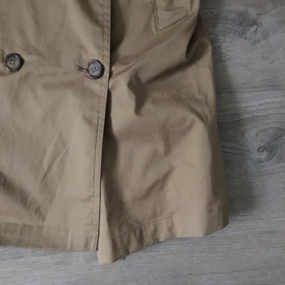 NWT Lauren Ralph Lauren Micro-Sanded Twill Button Sleeveless Dress - Picture 8 of 16